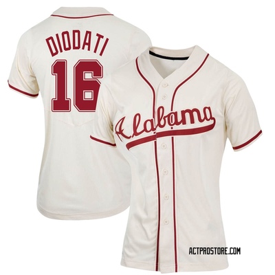 Alabama Crimson Tide Baseball Jersey Owen Diodati NCAA College Alumni Red #16